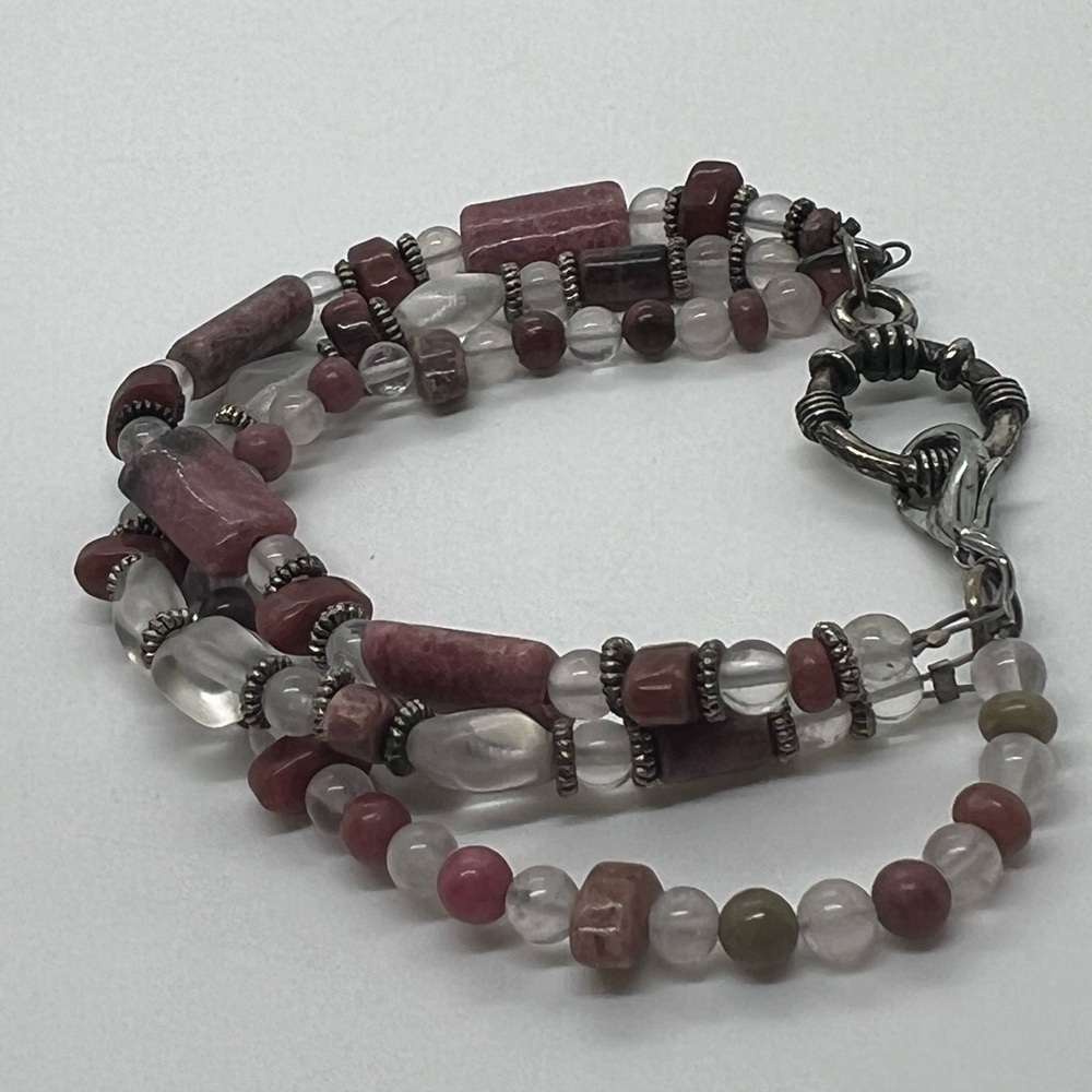Triple Layered Beaded Bracelet - image 4